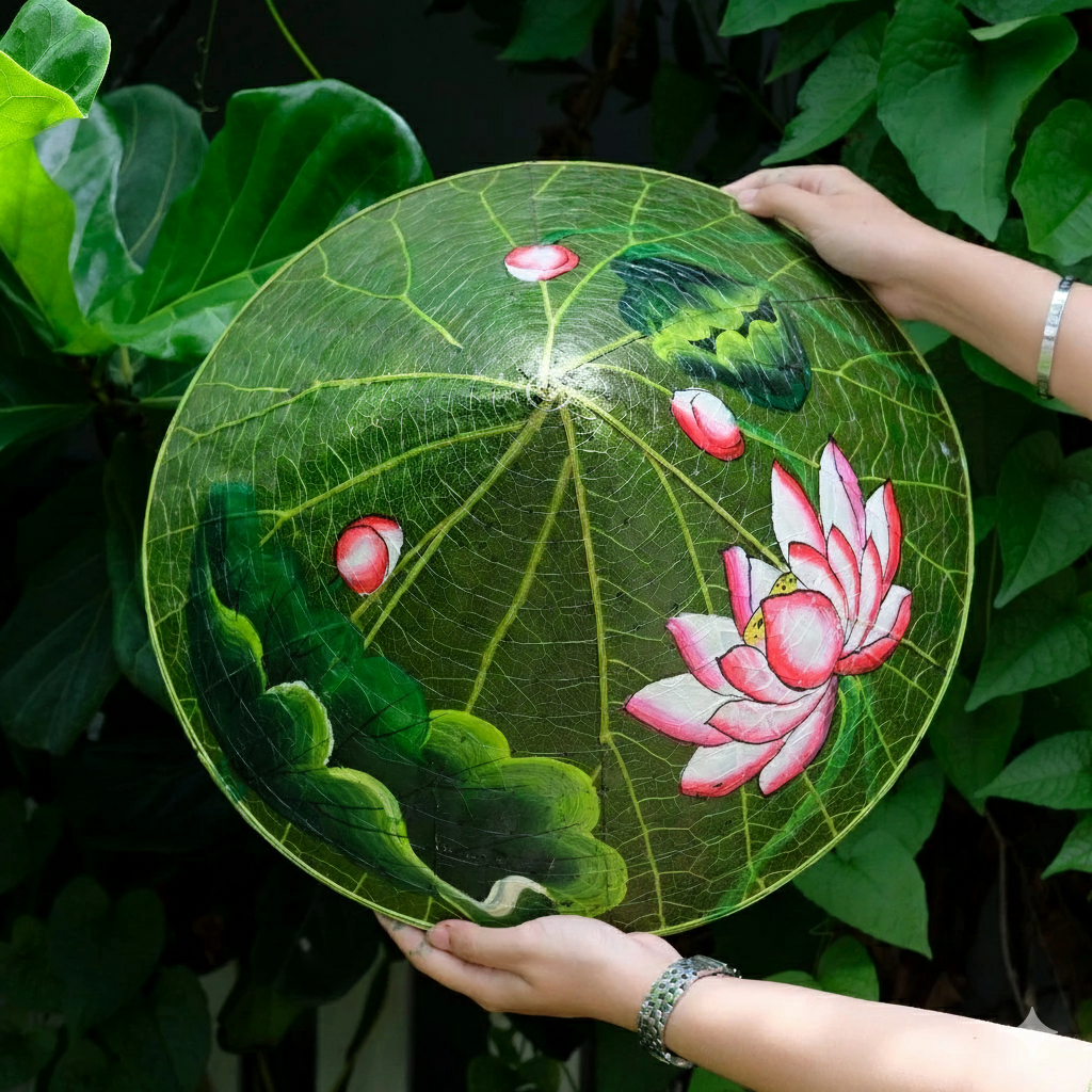 Nón Lá Cỏ Bàng - Bộ Sưu Tập Sen - Hình 4